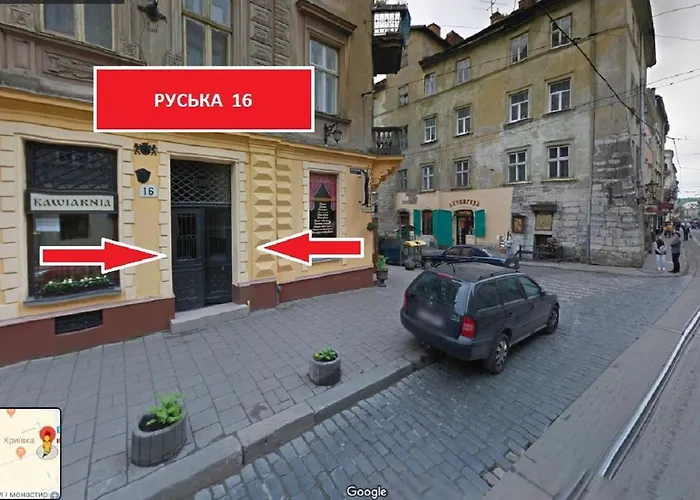 Сучасні Апартаменти На Площі Ринок З Панорамним Видом На Дахи Львова